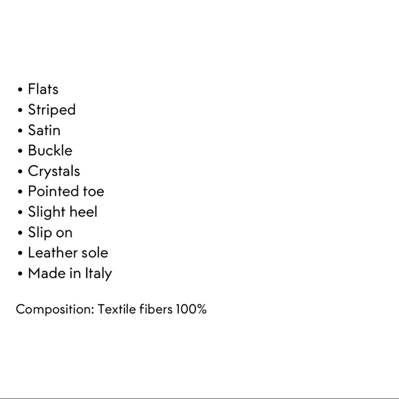 Roger Vivier Crystal Embellished Striped Flats - Picture 6 of 14